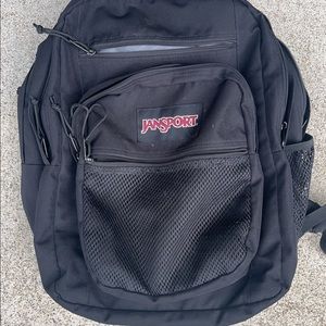 Black Big Student Backpack